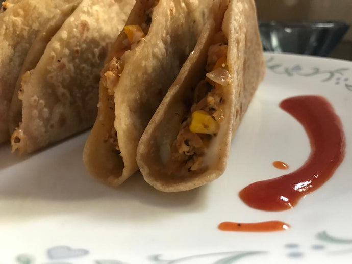 Maheela MasterChef Recipe - Foxtail Millet Paneer Tacos