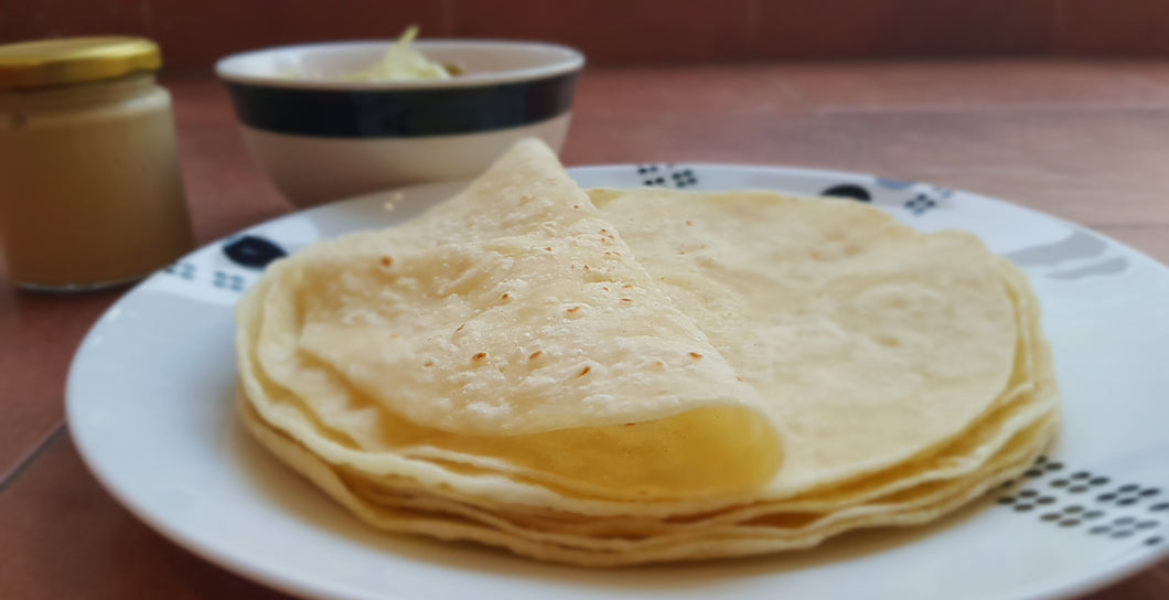 Homemade Shawarma Bread / Flatbread - Pack of 6 (Delivery only in Chennai)