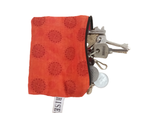 Fabric Key/Card Pouch