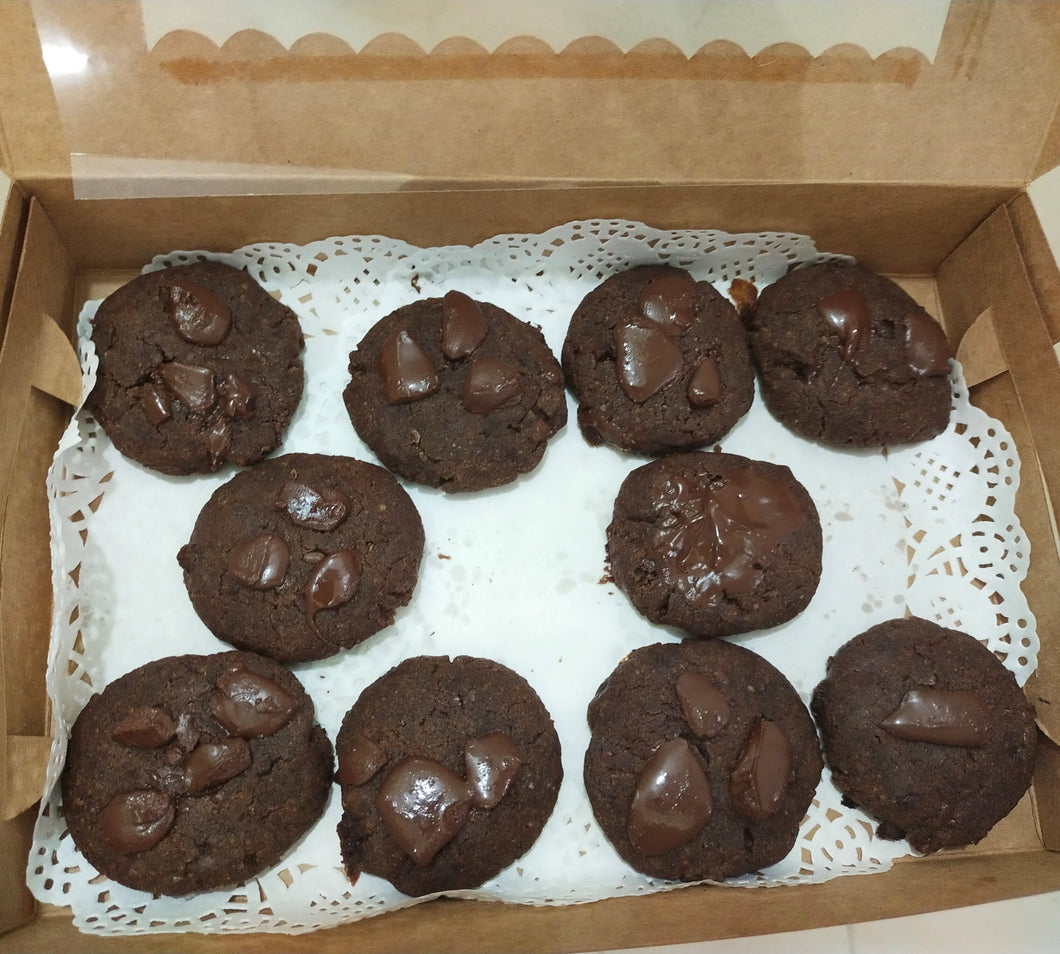 Ragi Cookies with Chocolate Chunks (Delivery only in Chennai)