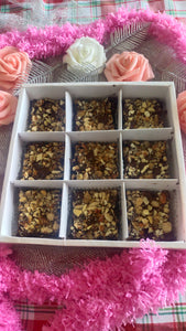 Diwali Brownies Gift Hamper - Almonds, Walnuts, Cashews, Hazelnuts