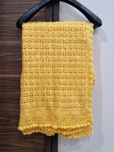 Hand-knitted Crochet Shawl