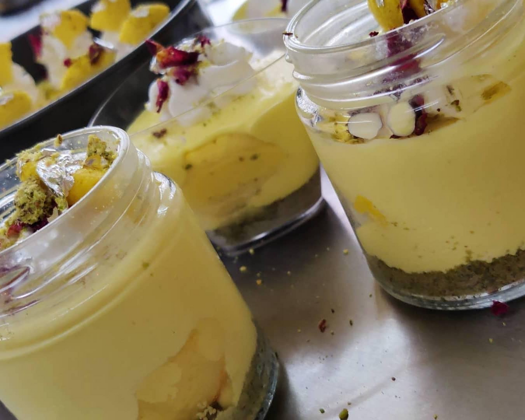 Rasmalai Cheesecake Jar - Set of 2 (Delivery only in Chennai)