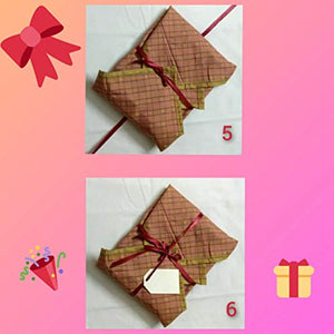 Reusable Fabric Gift Wrap (GW0013)