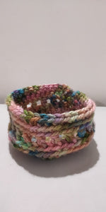 Crochet Storage Basket/Tub/Organizer for small accessories
