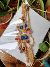 Load image into Gallery viewer, Handmade Crochet Jewellery - Bracelet with Glass Beads
