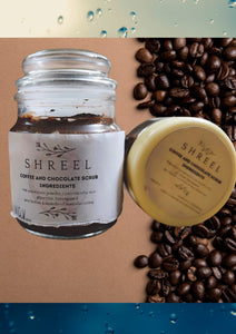 Coffee & Chocolate Body & Face Scrub - Organic & Natural