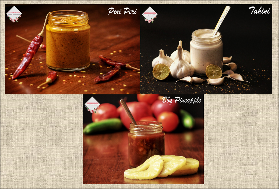 Assorted Sauces (Combo of 3) (Delivery in Chennai)
