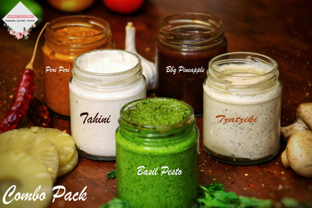 Assorted Sauces (Combo of 5) (Delivery in Chennai)