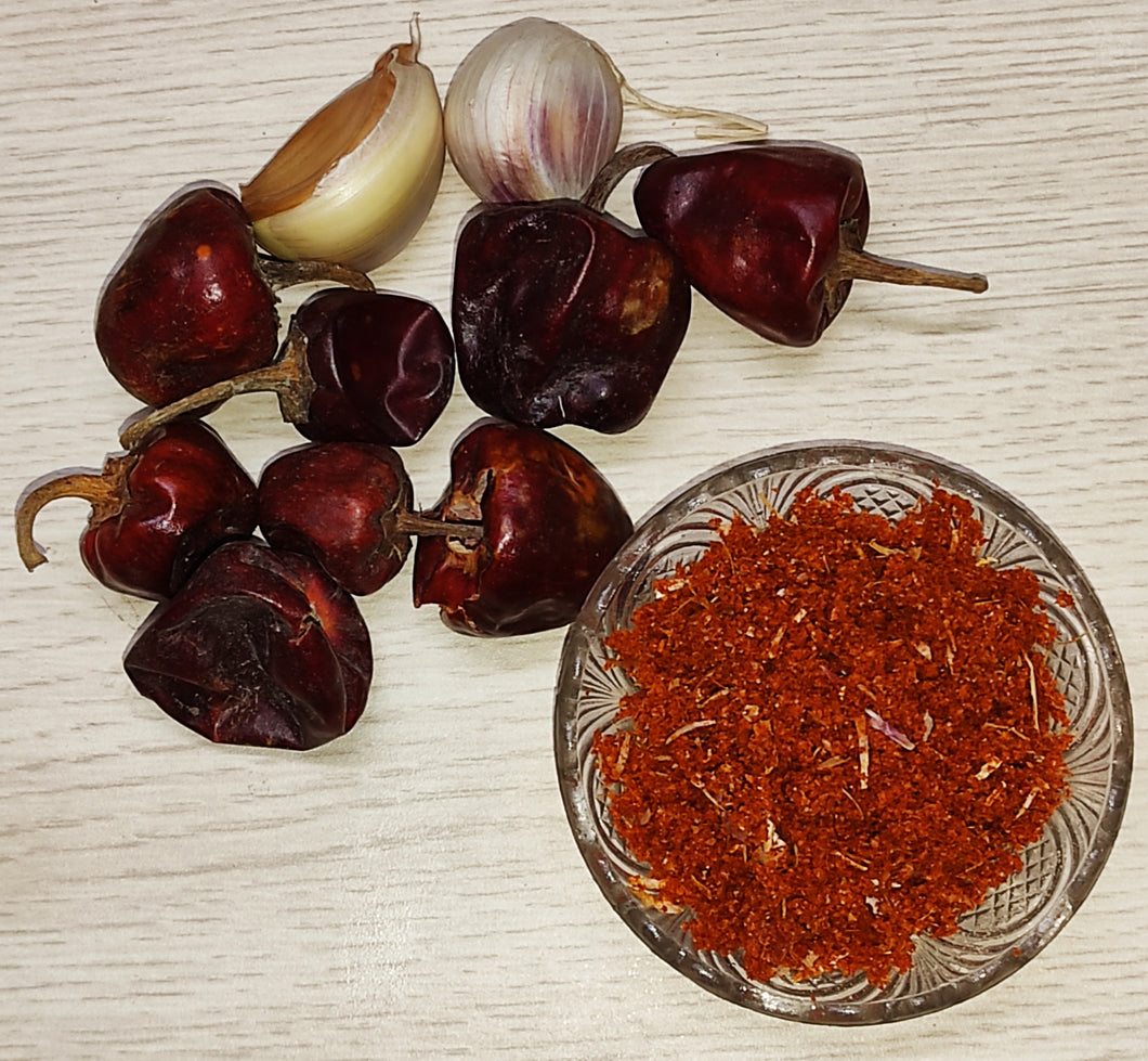 Homemade Poondu milagai podi/ Spicy garlic podi - 100 gms