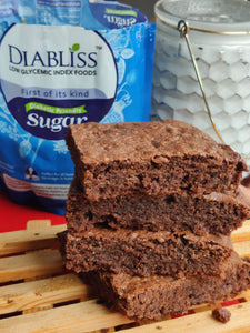 Low gluten, Low glycemic index, Diabetic friendly brownies (Delivery only in Chennai)
