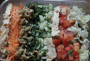 Mediterranean Paneer Salad