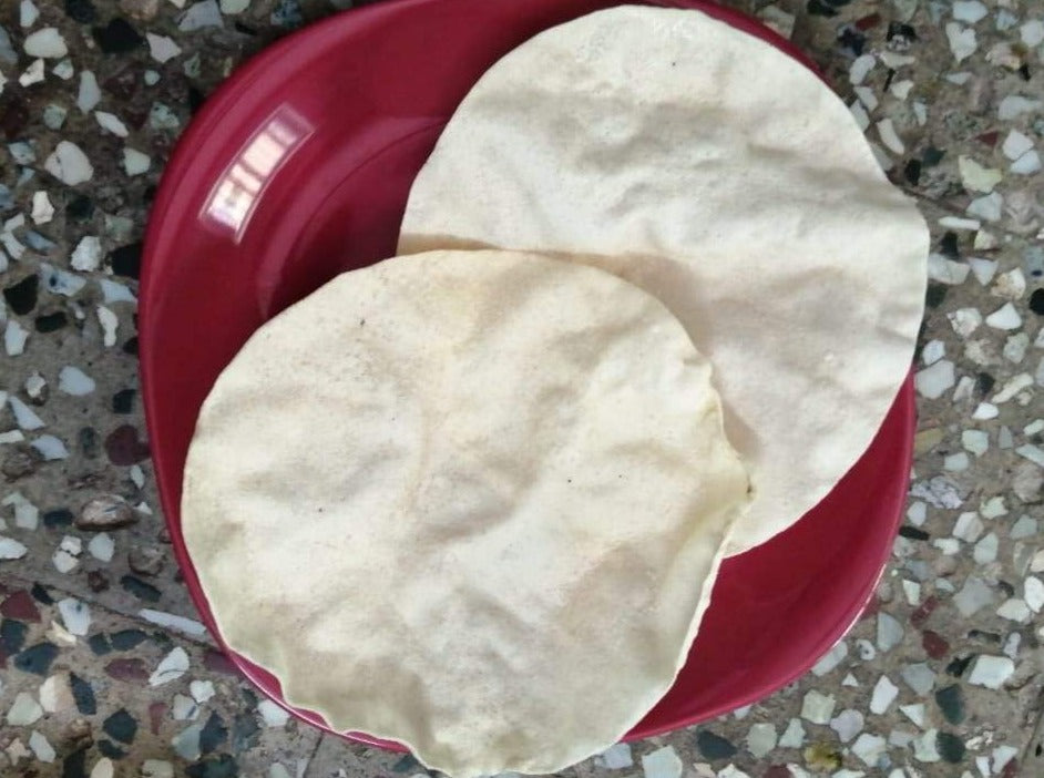 Homemade Ulundu Appalam / Urad Dhal Papad (Medium Size) - 200g