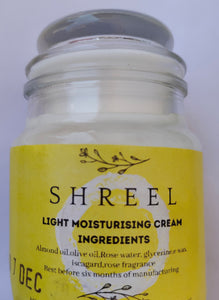 Light Moisturizing Cream - Organic & Natural