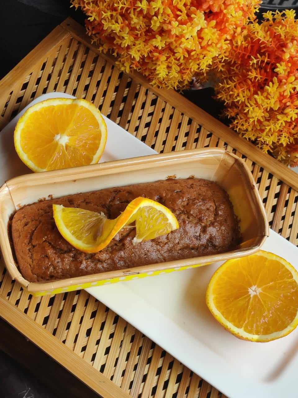 Orange Tea Cake (Delivery only in Chennai)