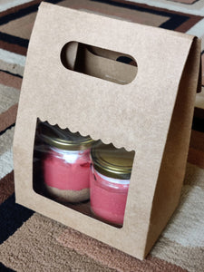 Red Velvet Cheesecake Dessert Jar - Set of 2 (Delivery only in Chennai)