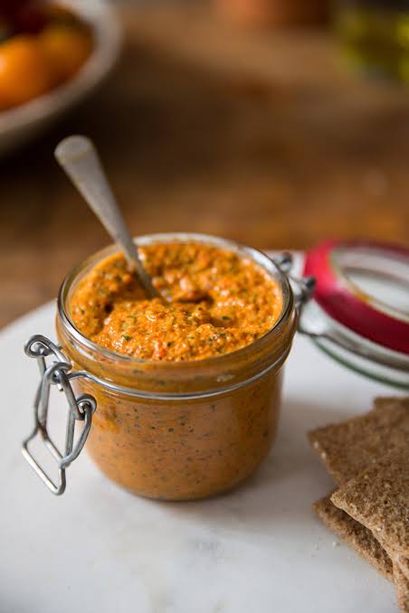 Homemade Smoked Bell Pepper/Capsicum Pesto Sauce (Delivery only in Chennai) - 200ml