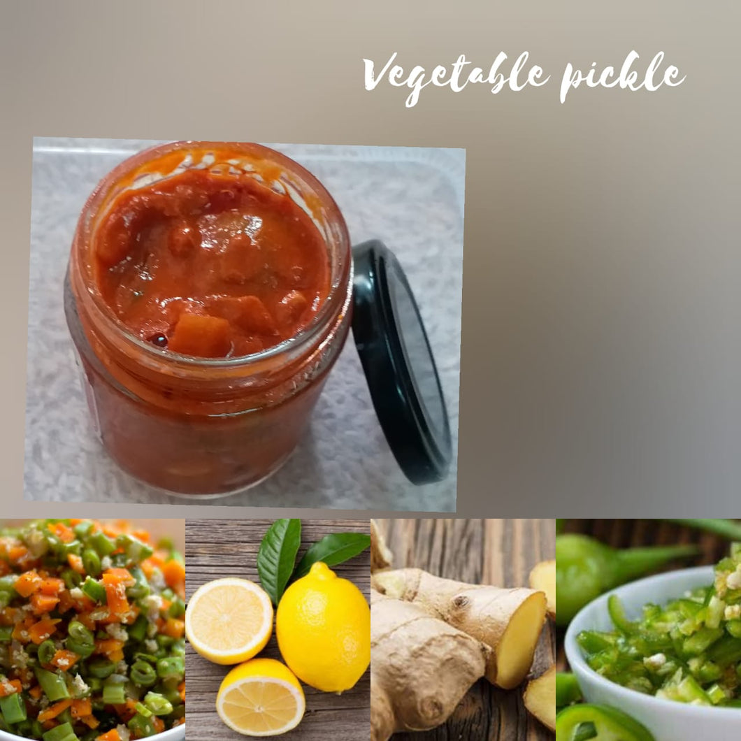 Homemade Vegetable Pickle - 200gms