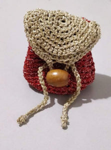 Crochet Trinket / Jewellery / Coin / Earbud Pouch