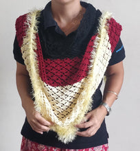 Load image into Gallery viewer, Handmade Crochet Stole / Shawl
