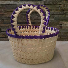Load image into Gallery viewer, Palm Leaf Baskets - Set of 3
