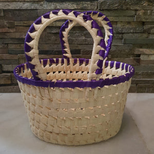 Palm Leaf Baskets - Set of 3