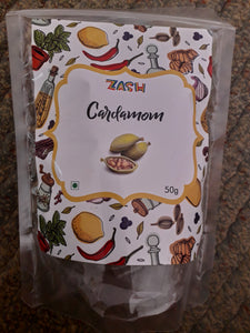 Whole Cardamom / Elaichi - Spices - 50g