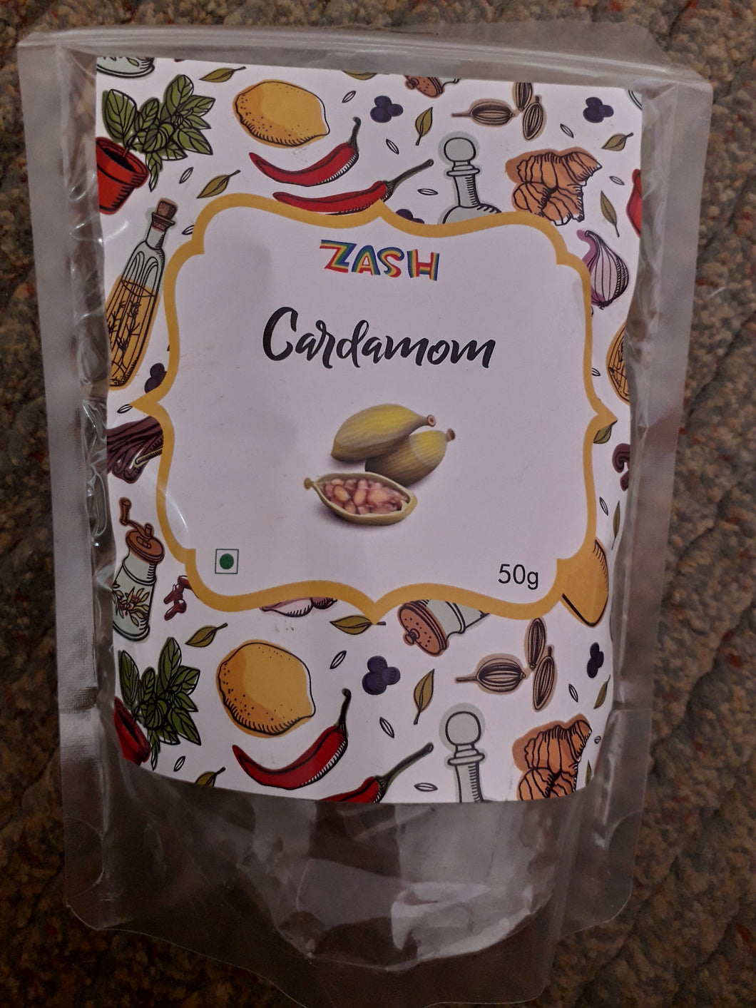 Whole Cardamom / Elaichi - Spices - 50g